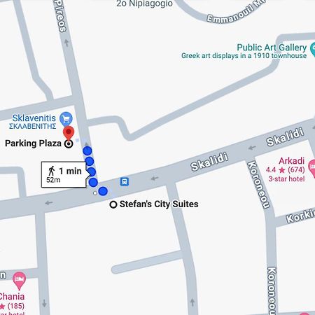 Stefan'S City Hub خانيا المظهر الخارجي الصورة